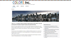 Desktop Screenshot of colors-inc.com