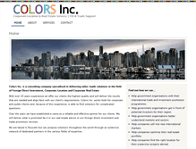 Tablet Screenshot of colors-inc.com